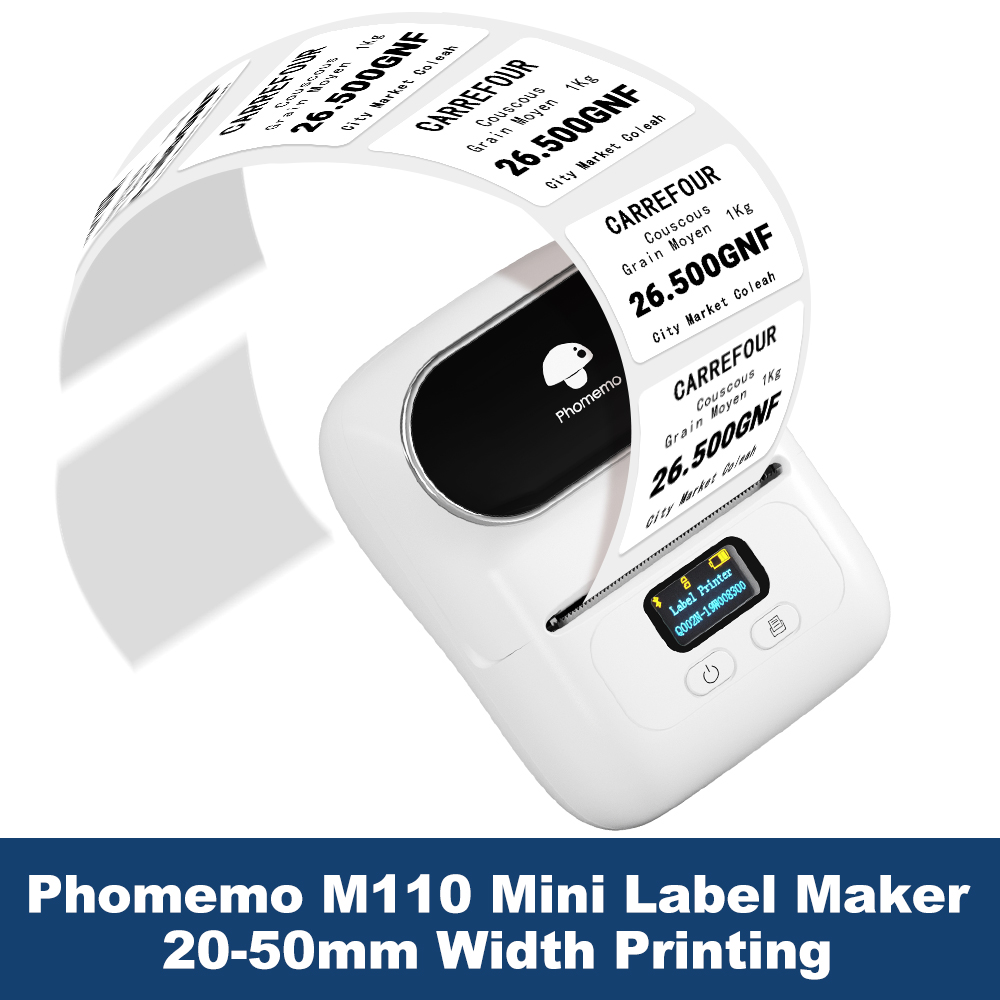 Commercial Printing Paper - Drukarka etykiet Phomemo M110 drukarka etykiet
