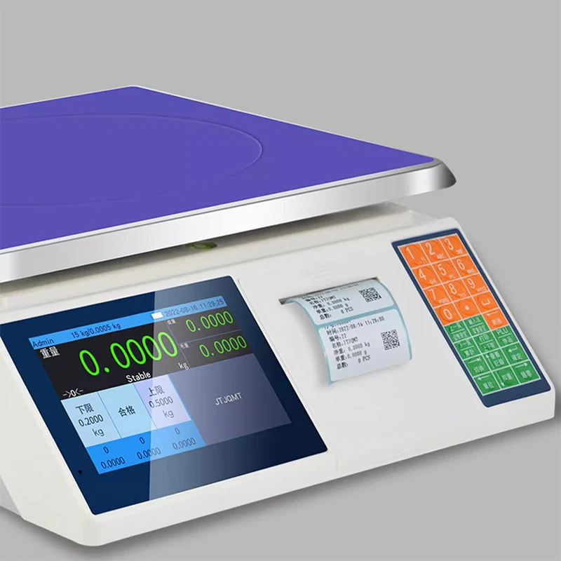 Commercial Printing Industry - Wielofunkcyjna, komercyjna, samoprzylepna waga elektroniczna z