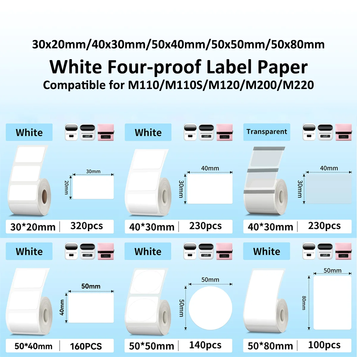 Commercial Printing Paper - Papier do naklejek termicznych Papier termiczny