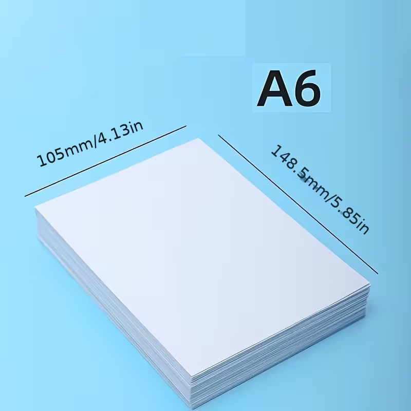Commercial Printing Paper - Papier do drukowania A6, mały format,