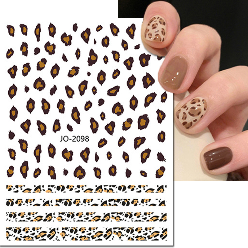 Commercial Printing Paper - Nail Art 3d naklejki różowy niebieski