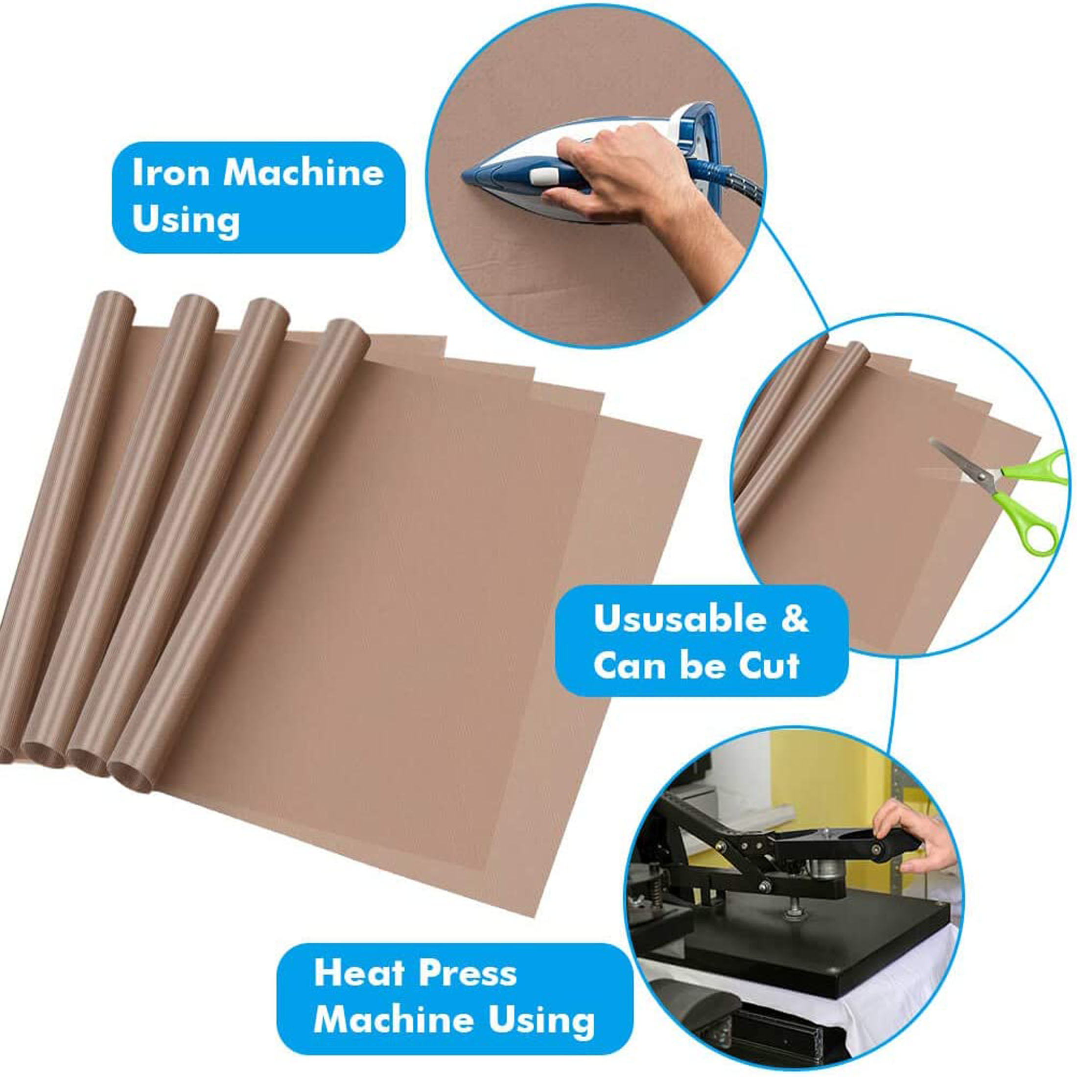 Folia z politetrafluoroetylenu – Heat Press Teflon Sheet recenzja i cena
