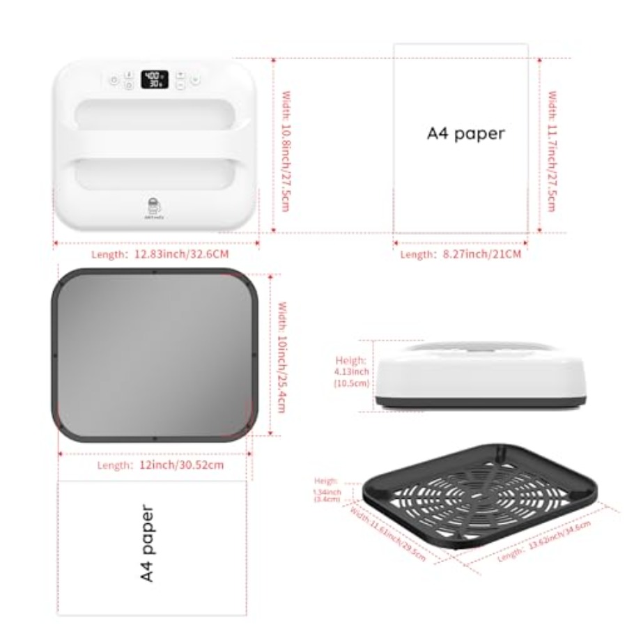 Prasa termotransferowa 12 x 10 – Heat Press Teflon Sheet recenzja i cena